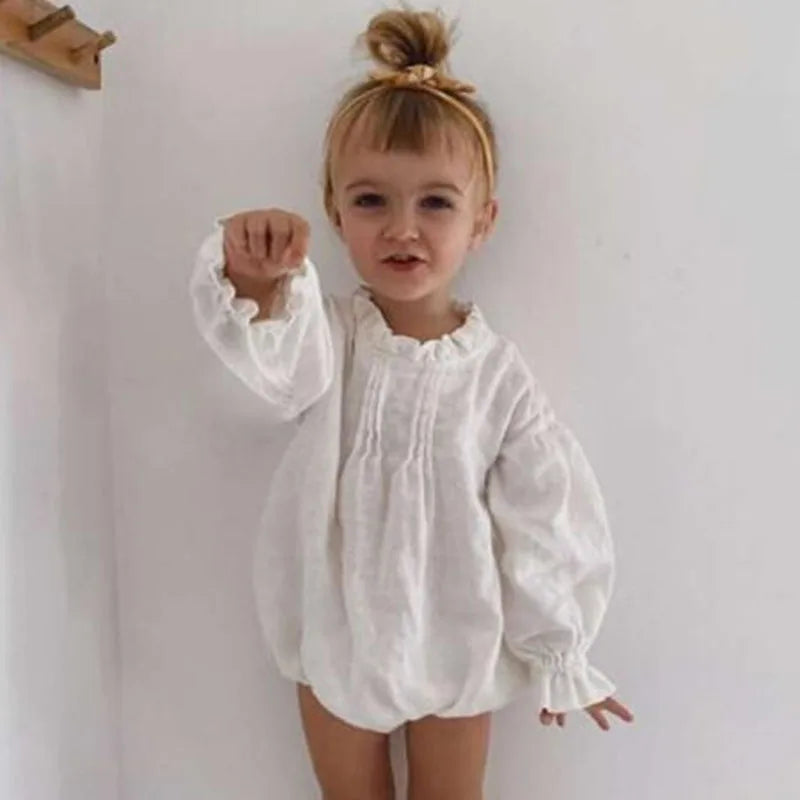 Bodysuits – Summer👗 Girls – 3M–3Y – Solid Cotton Bodysuit