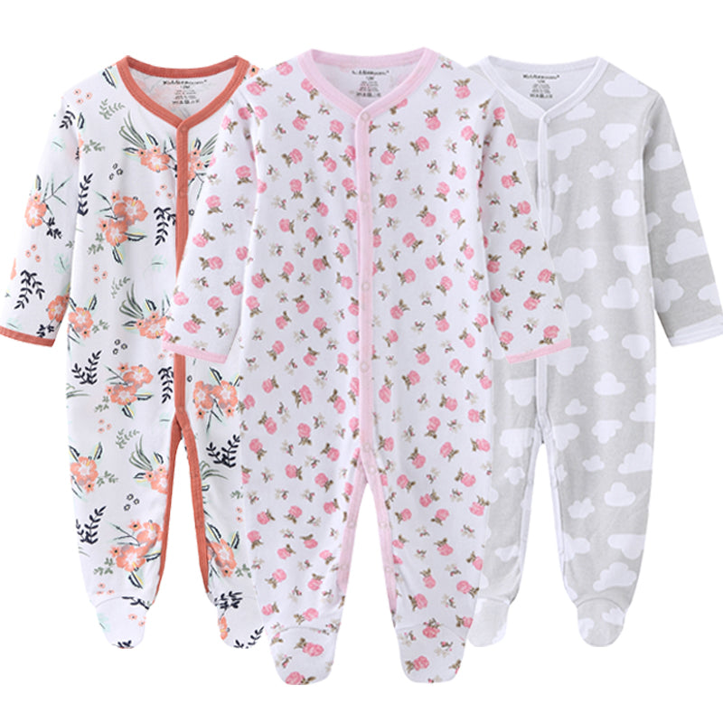 Unisex Baby Cotton JumpsuitsSet