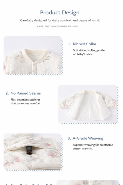 Matching - Sets - Winter - Girl & Boy - 2m to 24m 👕 Winter Cotton 2-Piece Sleep Set