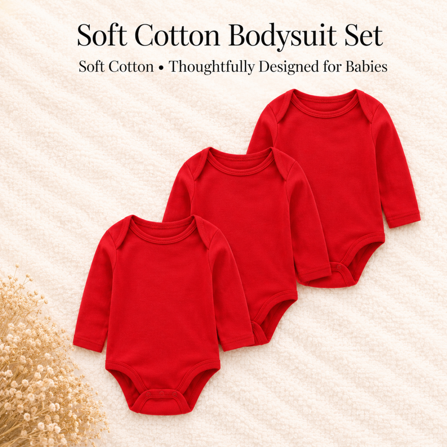 Bodysuits - Bundle Deal - Summer - Girl & Boy - 0 to 12m 👶🌸 Baby Cotton Bodysuit Set of 3