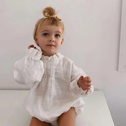 Bodysuits – Summer👗 Girls – 3M–3Y – Solid Cotton Bodysuit