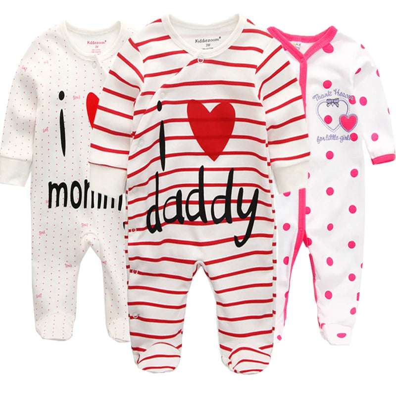 Unisex Baby Cotton JumpsuitsSet