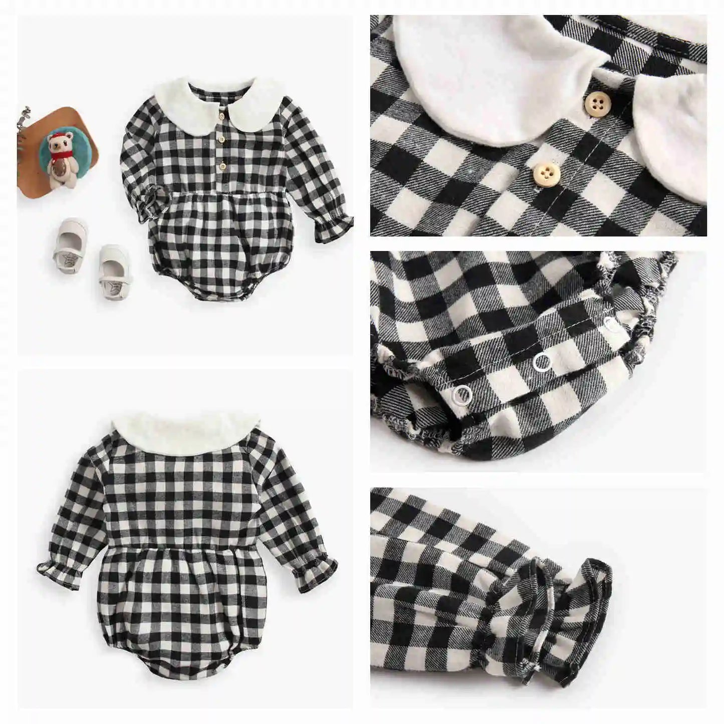 Bodysuits - Summer-Girl - 0 to 3y 🌸 Princess Floral Cotton Baby Bodysuit