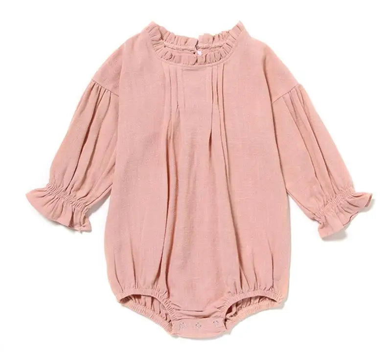 Bodysuits – Summer👗 Girls – 3M–3Y – Solid Cotton Bodysuit
