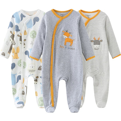 Unisex Baby Cotton JumpsuitsSet