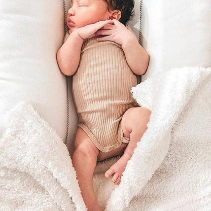 Baby Boy Knit Romper Jumpsuit