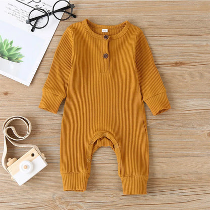 Autumn Baby Cotton Long Sleeve Romper