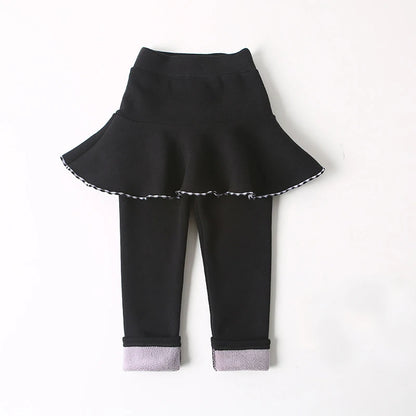 Girls Winter Fleece Leggings