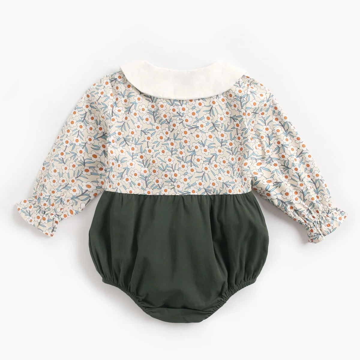 Bodysuits - Summer-Girl - 0 to 3y 🌸 Princess Floral Cotton Baby Bodysuit