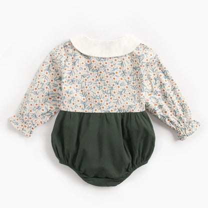 Bodysuits - Summer-Girl - 0 to 3y 🌸 Princess Floral Cotton Baby Bodysuit