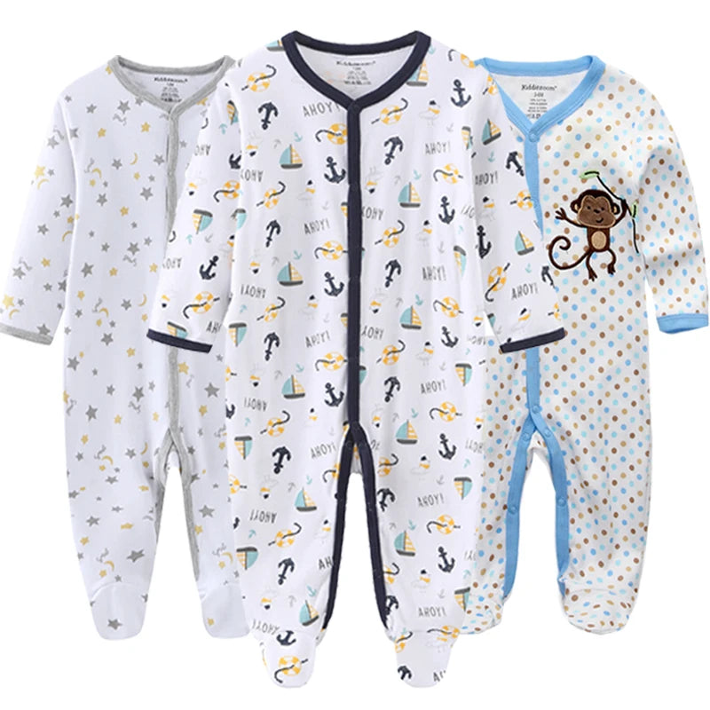 Unisex Baby Cotton JumpsuitsSet