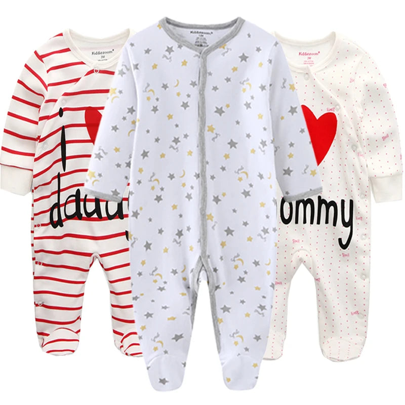 Unisex Baby Cotton JumpsuitsSet