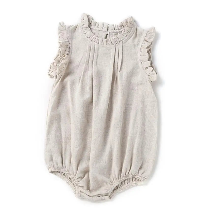 Bodysuits – Summer👗 Girls – 3M–3Y – Solid Cotton Bodysuit