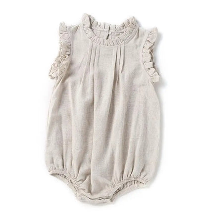 Bodysuits – Summer👗 Girls – 3M–3Y – Solid Cotton Bodysuit