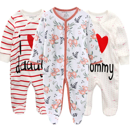 Unisex Baby Cotton JumpsuitsSet