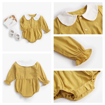Bodysuits - Summer-Girl - 0 to 3y 🌸 Princess Floral Cotton Baby Bodysuit