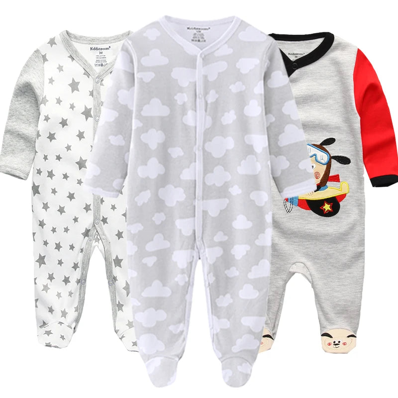 Unisex Baby Cotton JumpsuitsSet