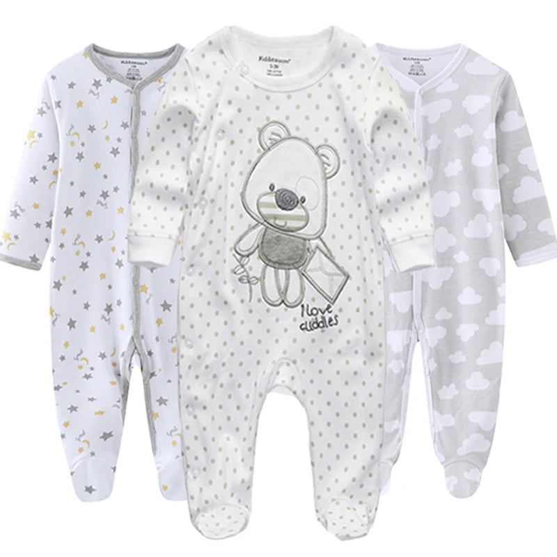 Unisex Baby Cotton JumpsuitsSet