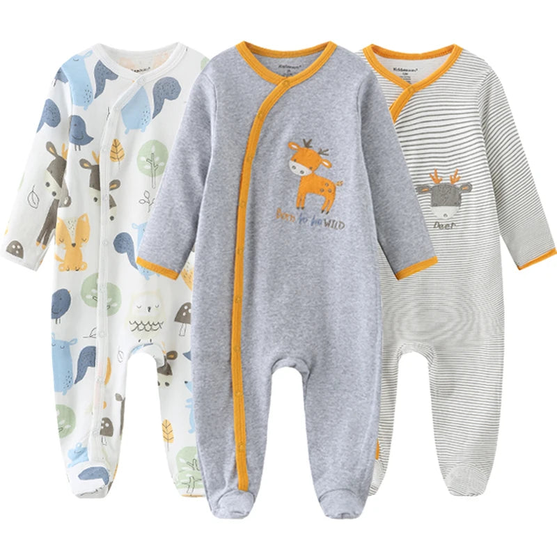 Unisex Baby Cotton JumpsuitsSet