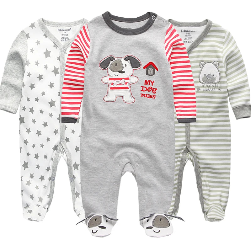 Unisex Baby Cotton JumpsuitsSet