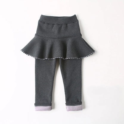 Girls Winter Fleece Leggings