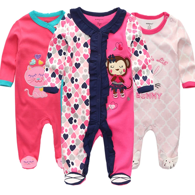 Unisex Baby Cotton JumpsuitsSet