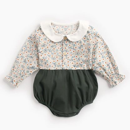 Bodysuits - Summer-Girl - 0 to 3y 🌸 Princess Floral Cotton Baby Bodysuit