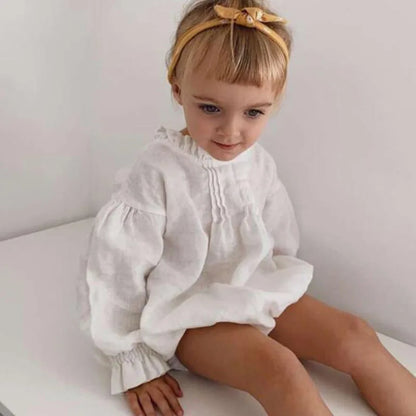 Bodysuits – Summer👗 Girls – 3M–3Y – Solid Cotton Bodysuit