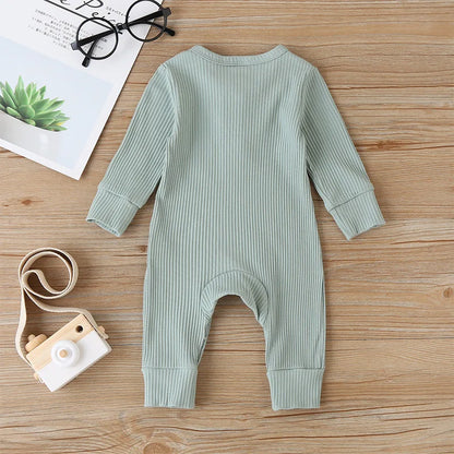 Autumn Baby Cotton Long Sleeve Romper