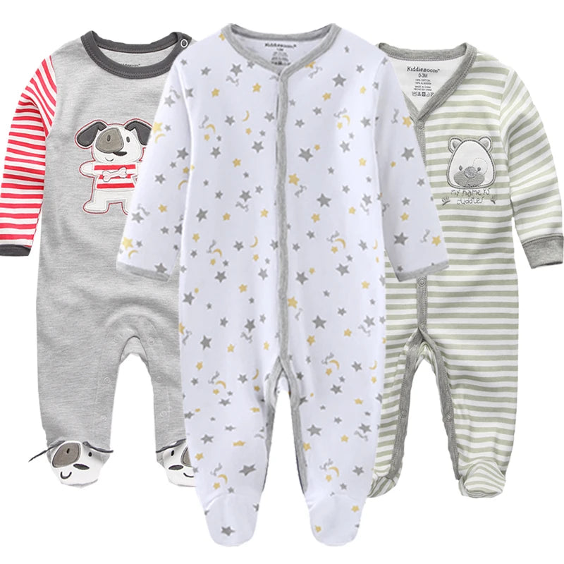 Unisex Baby Cotton JumpsuitsSet