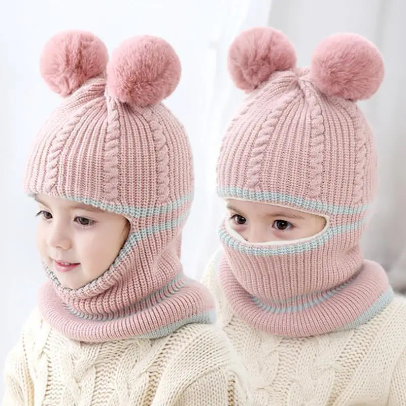 Baby Pom-Pom Winter Hat