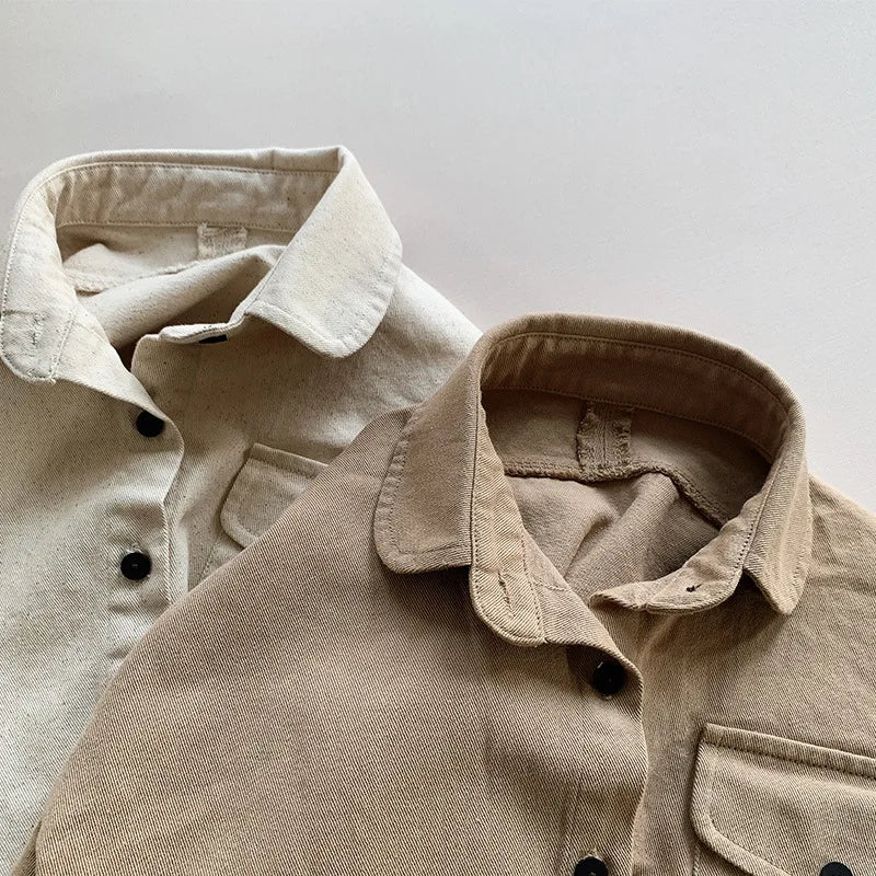 Autumn Boys Cotton Shirt