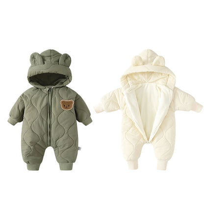 Winter Warm  Baby Boy Bodysuits