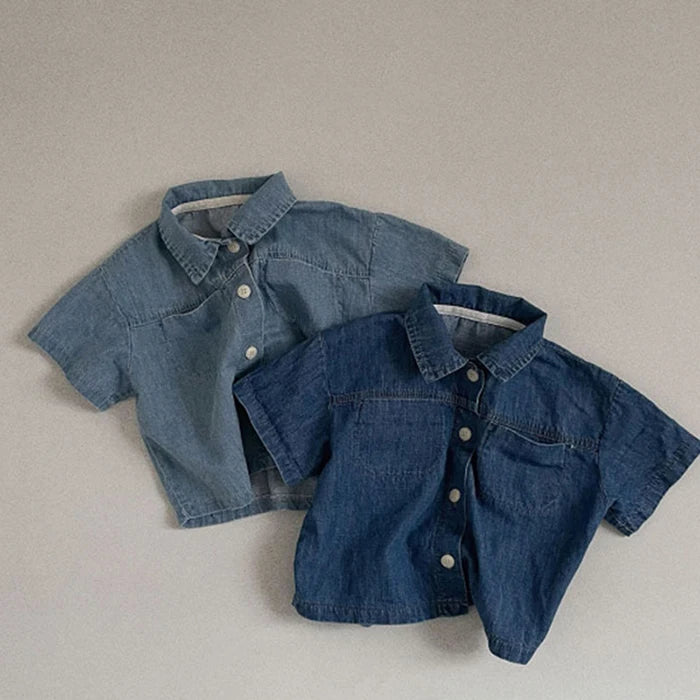 Baby Boy Summer Linen Outfit