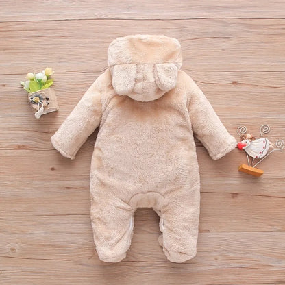 Baby Plush Warm Outfit -Winter 0-2Y