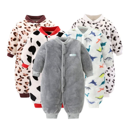 Winter Baby Unisex  Fleece Jumpsuit