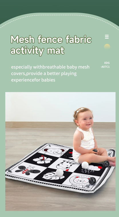 🧸 Toys – Activity Play Mat – 1M–18M – Newborn Fitness Frame Cartoon Play Mat