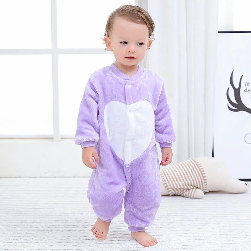 Winter Baby Unisex  Fleece Jumpsuit