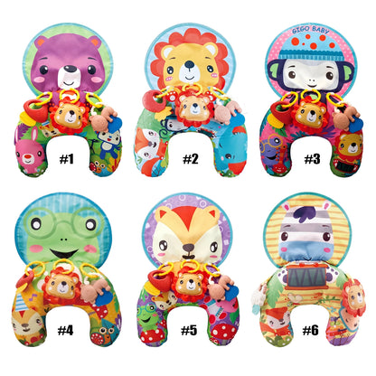 Toys - Tummy Time Pillow - Newborn Baby Tummy Time Pillow U-Shape Head Lift