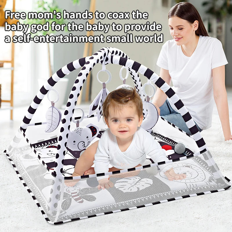 🧸 Toys – Activity Play Mat – 1M–18M – Newborn Fitness Frame Cartoon Play Mat