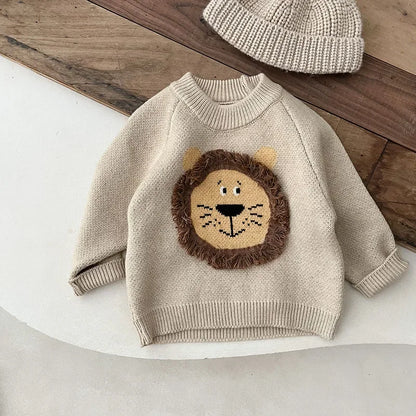 Spring Baby Boy Lion Tops