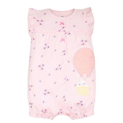 Summer Baby Cartoon Cotton Jumpsuits