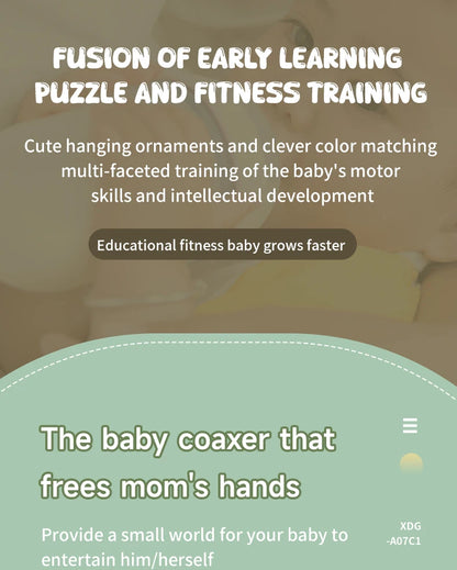 🧸 Toys – Activity Play Mat – 1M–18M – Newborn Fitness Frame Cartoon Play Mat