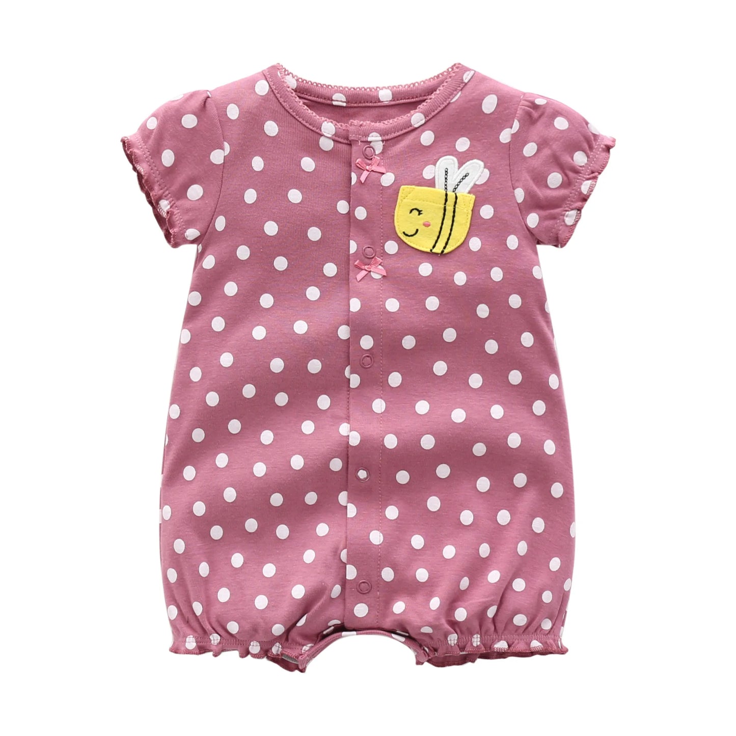 Summer Baby Cartoon Cotton Jumpsuits