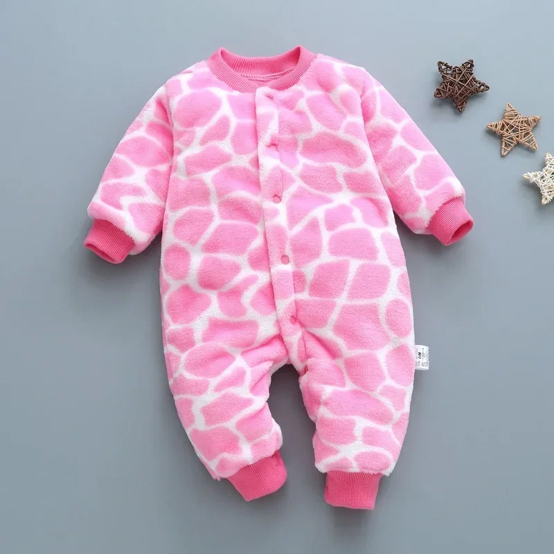 Winter Baby Unisex  Fleece Jumpsuit