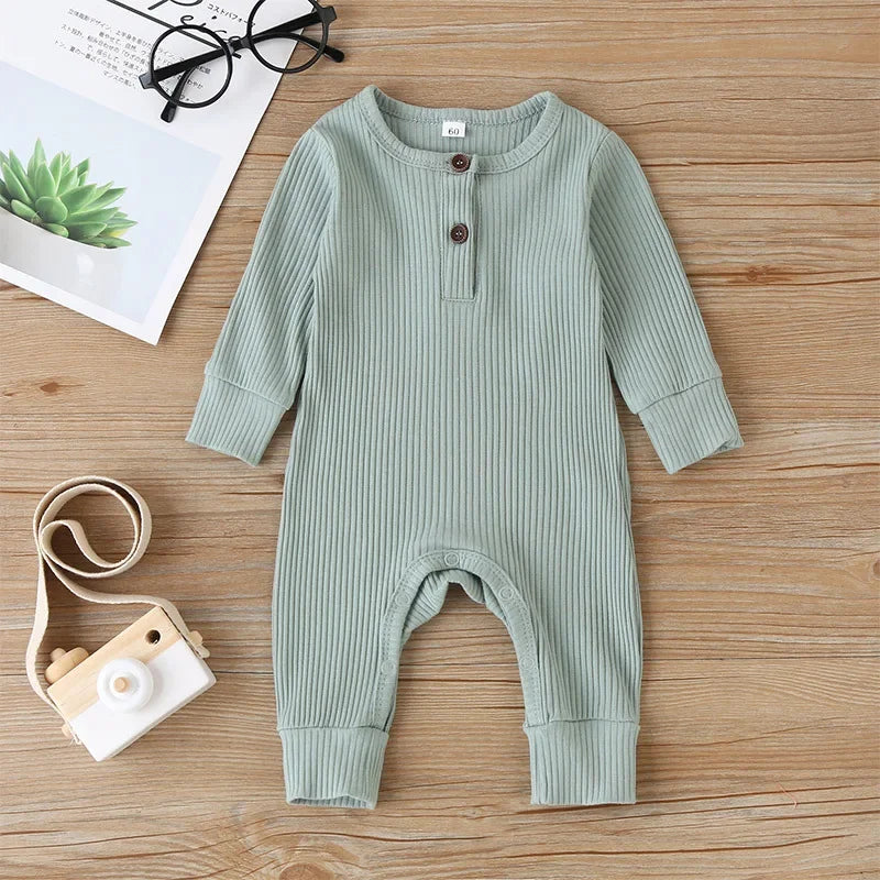 Autumn Baby Cotton Long Sleeve Romper