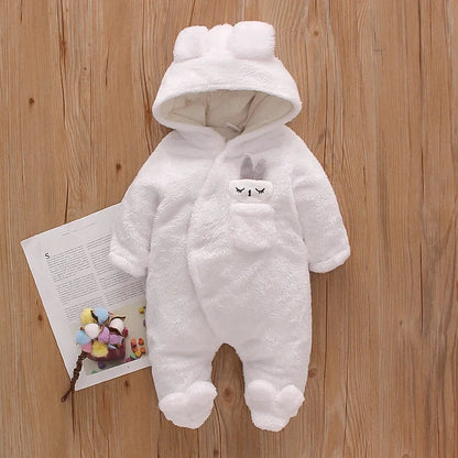 Baby Plush Warm Outfit -Winter 0-2Y