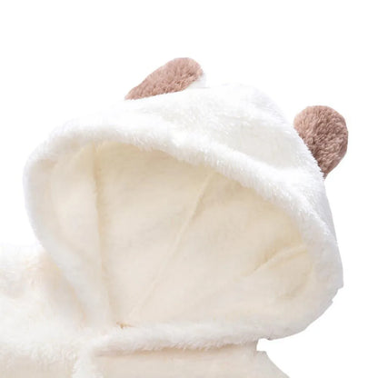 Newborn Winter Fleece Baby Jumpsuits