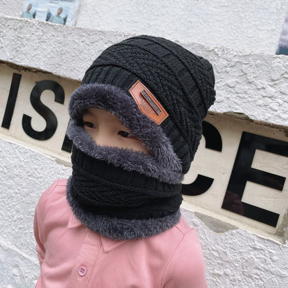 Kids Winter Hat & Scarf Set