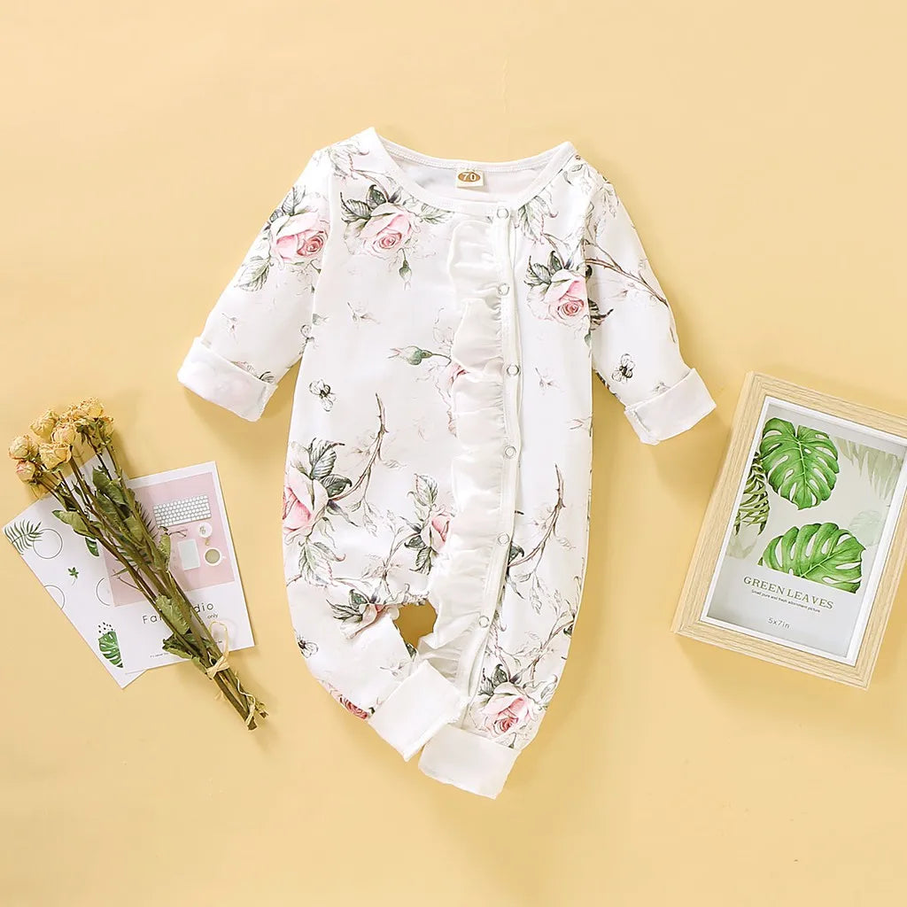 Spring Autumn Baby Girl Romper